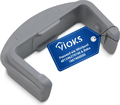 Produktbild von Laufschienenkappe wie Whirlpool 481246279746 Stopper vorne für Spülmaschine