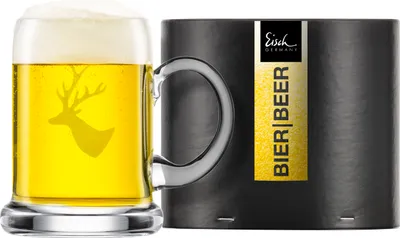 Zdjęcie produktu dla Eisch Vorteilset 2 Stück Seidel 202/0.3 in Geschenkröhre CHALET 77120204 und Geschenk + Spende
