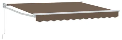 Obrázek produktu pro vidaXL Výsuvná markýza, taupe, 3,5 x 2,5 m