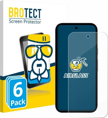 Produktbild von 6x BROTECT Schutzglas für Google Pixel 10a Schutzfolie Panzer Folie Glas Display Schutz klar