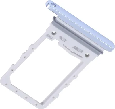 Produktbild von Simkartenhalter passend für Samsung Galaxy Z Flip4 (SM-F721B), Nano-SIM-Karten Slot, Serviceware, Blau
