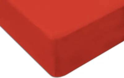 Zdjęcie produktu dla Prześcieradło Jersey 160x200 z gumką KOLOR czerwone