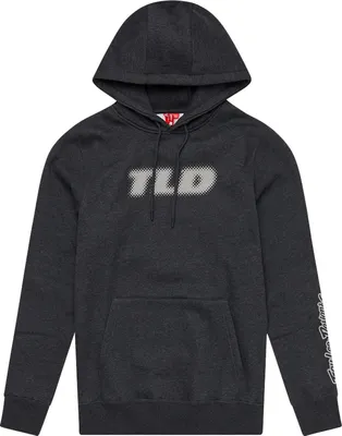 Produktbild von Troy Lee Designs Pullover Hoodie, Fade Out, black heather, S