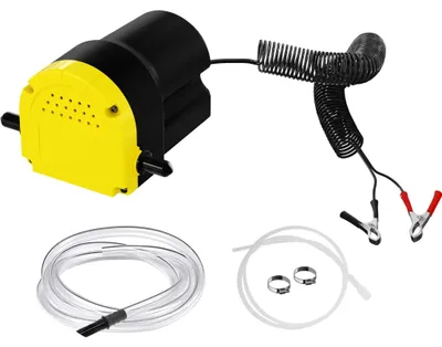 Zdjęcie produktu dla Pompa do oleju 12 V - Maks. 1,5 l/min - Pompa do diesla z wężem - Wąż ssący 1,20 m - Wąż tłoczny 1,50 m