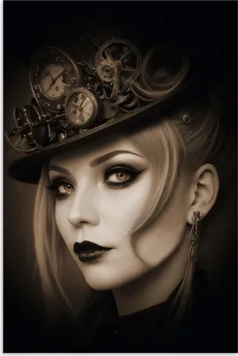 Produktbild von ARTland Wandbild Alu für Innen & Outdoor Simply Steampunk Größe: 20x30 cm