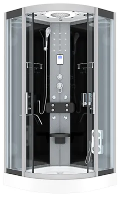 Produktbild von Duschkabine Dusche D58-03T0 Komplettdusche Fertigdusche 80x80 cm