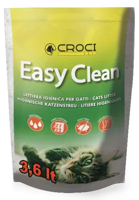 Produktbild von Croci Easy Clean – Silikon-Katzenstreu – Sandstreu für Katzen in Siliziumkristal