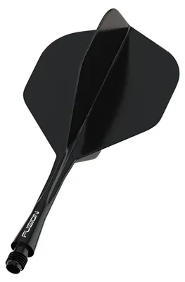 Image de Winmau Fusion Flight/Schaftsystem Schwarz Medium