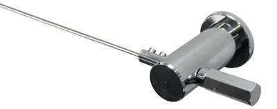 Image de Gardinia Pavo 1 voie chrome 500 cm