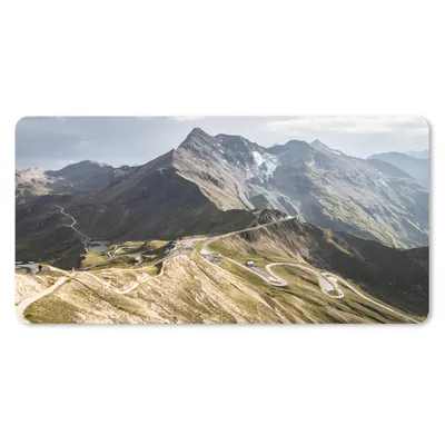 Produktbild von MuchoWow® Mauspad Mousepad Großglockner in den Europäischen Alpen in Österreich 60x30 cm - Mousepads - Maus Mat - Pad - Mausunterlage - Nachhaltig