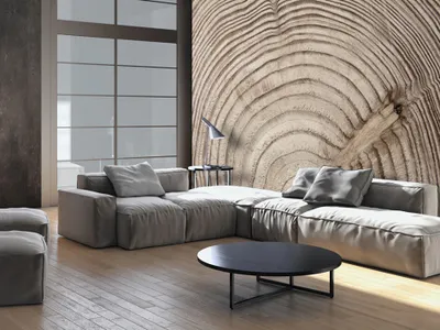 Produktbild von Vlies Fototapete 400x280 cm Tapeten Wandtapete XXL Holz f-A-0262-a-b