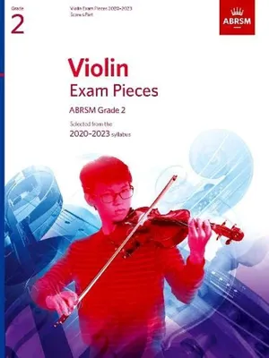 Produktbild von Abrsm: Violin Exam Pieces 2020-2023, ABRSM Grade 2, Score &