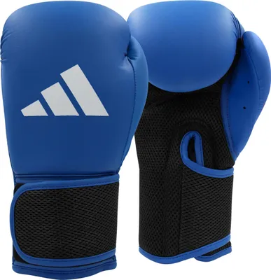 Produktbild von adidas Unisex – Erwachsene Hybrid 25 Boxhandschuhe, Blau, 12 oz EU