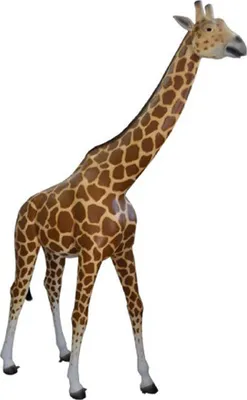 Produktbild von Garten Dekoration Zoo Giraffe Statue Figur Deko Statuen Skulptur Figuren 53 cm