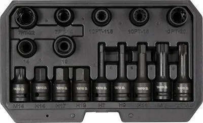 Produktbild von YATO Montagewerkzeugsatz Bremssattel YT-06811 Chrom-Molybdänstahl