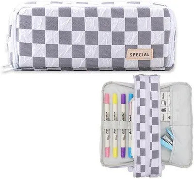 Produktbild von Schülerinnen Etui, 3 Fach Schreinbox, groß, für Schule und Büro