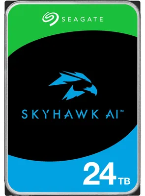 Produktbild von Seagate SkyHawk AI 24 TB, Festplatte, (SATA 6 Gbit/s, 3,5")