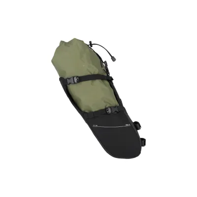 Produktbild von XLC Satteltasche BA-G02 schwarz/grün, ca. 15 ltr