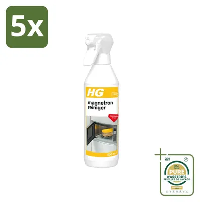 Produktbild von 5 x  HG Magnetronreiniger - 500 ml - Vorratspackung - 5 Stücke