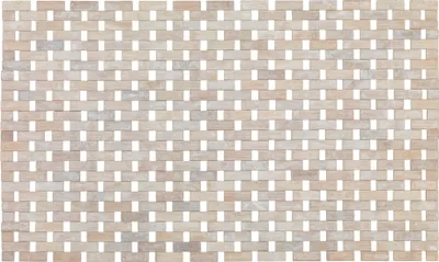 Produktbild von WENKO Bade Mattevorleger 50x80 cm Duschvorleger Teppich Bamboo Dusche