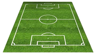 Obrázek produktu pro Herturní koberec s motivem fotbalového stadionu pro děti