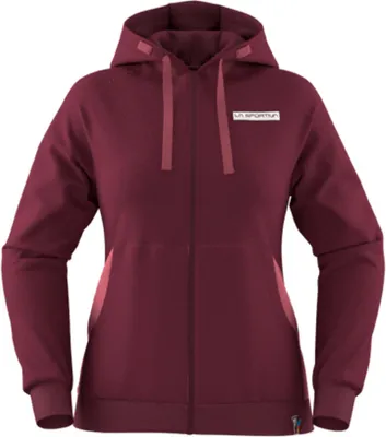 Produktbild von Kaos Hoody W, Pullover, Damen - La Sportiva, Größe:XS, Farbe:R25P13-Redwood/Rosebay