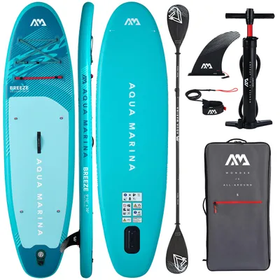Produktbild von SUP Board Aqua Marina Breeze 9'10" 2026 Silver Tree | Kajakpaddel 2in1 | Anfänger SUP