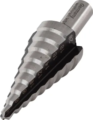 Produktbild von Wolfcraft Stufenbohrer HSS Schaft 8mm Durchmesser 4-20mm 2515000