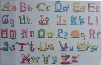 Produktbild von Schreibtischunterlage 58,5x38,5cm / mit Alphabet "ABC"