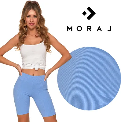 Obrázok produktu pre Kamaše šortky pruhované Highwaist módne nepriehľadné legíny MORAJ S/M
