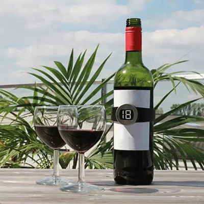 Immagine prodotto di VELLEMAN - Termometro digitale per vino - Nero/Argento - Modello 406141