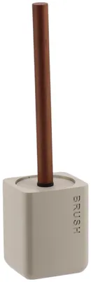 Produktbild von TENDANCE | WC-Bürste - Toilettenbürste - beige - 9x38 cm - Klobürstenhalter - Badezimmer - modern - Deko