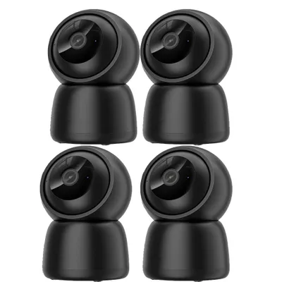 Obrázek produktu pro 4X vnitřní sledovací kamera - 2K dětská chůvička s kamerou, 360° WiFi vnitřní kamera pro psy s APP, automatické sledování, obousměrný zvuk