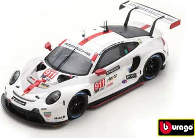 Image de BBURAGO Porsche 911 RSR GT Supercar modèle préassemblé 1:24