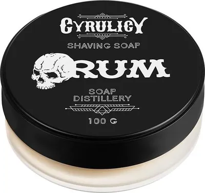 Produktbild von Rum-Rasierseife - Cyrulicy - 100 g