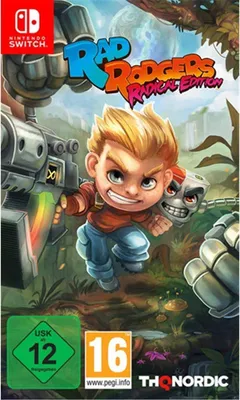 Obrázek produktu pro THQ Nordic Rad Rodgers - Radical Edition, Switch, Nintendo Switch, Režim multiplayer, Fyzické médium