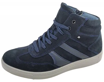 Immagine prodotto di Scarpe da uomo Jomos, stivali con lacci, colore blu, adatte al tempo libero