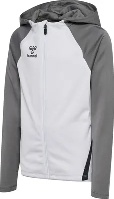 Produktbild von Hummel Lead 2.0 Junior Full Zip Sweatshirt Grau 116 cm Kinder Grau 116 cm
