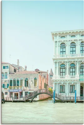 Produktbild von ARTland Leinwandbild Ca Rezzonico Größe: 80x120 cm