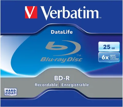 Produktbild von Verbatim DataLife BD-R 25 GB 1 Stück(e)
