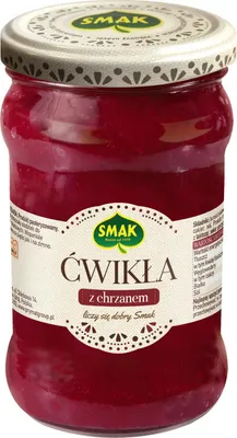 Zdjęcie produktu dla Ćwikła z chrzanem 290g Smak