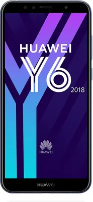 Produktbild von Huawei Y6 2018, Dual SIM, 4G, 16GB, Farbe: Blau