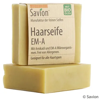 Produktbild von Haarseife - EM-A 85g