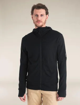 Produktbild von Icebreaker Merino 260 Quantum Zip-Hoodie Fleecejacke Herren schwarz S