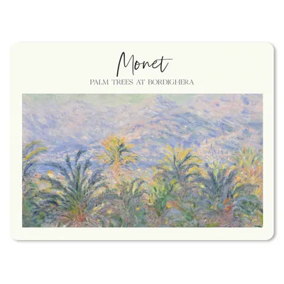 Produktbild von MuchoWow® Mauspad Mousepad Malerei - Monet - Alte Meister 23x19 cm - Mousepads - Maus Mat - Pad - Mausunterlage - Schreibtischunterlage - Mauspad
