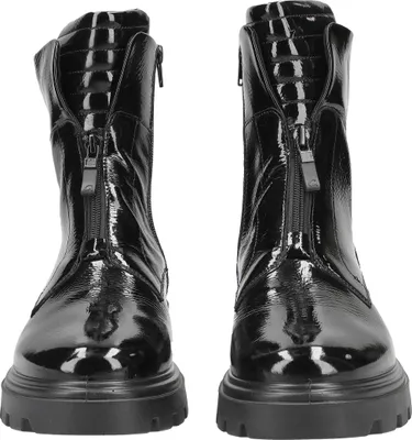 Produktbild von Ara Stiefelette MANCHESTER-ST, Lack/Brush, Schwarz, Damen