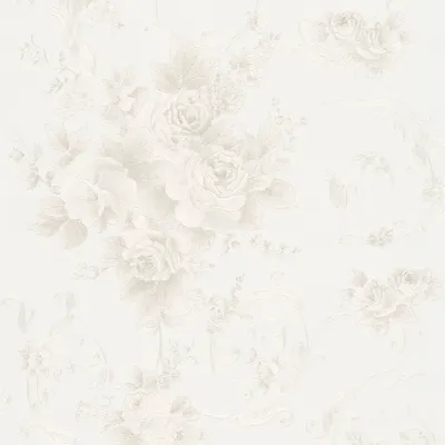 Produktbild von Profhome 306472-GU Blumen Tapete Floral matt grau bronze weiß 5,33 m2
