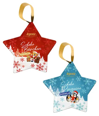 Produktbild von Argenta Schoko Weihnachtsstern 50g