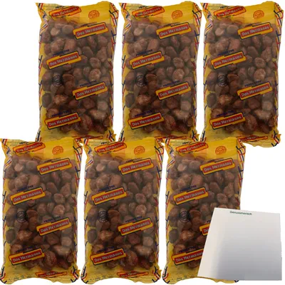 Produktbild von Dos Hermanos Glasierte Mandeln Zuckermandeln 6er Pack (6x200g Packung) + usy Block