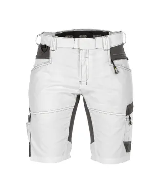 Immagine prodotto di DASSY® Axis Painters Pantaloncini da pittore donna elasticizzati da donna BIANCO/ANTRACITE GRIGIO taglia 34 lunghezza: STANDARD